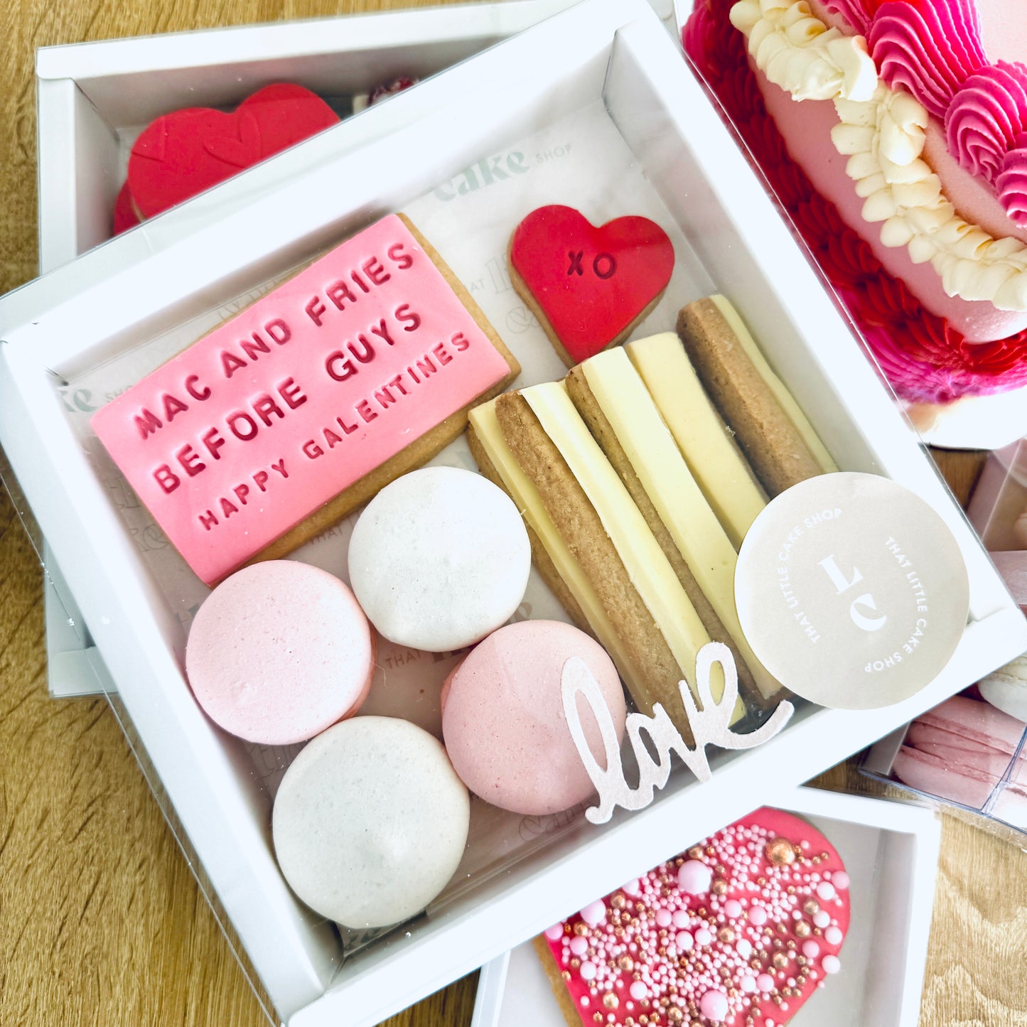 Mac & Fries - Happy Galentines Gift Box