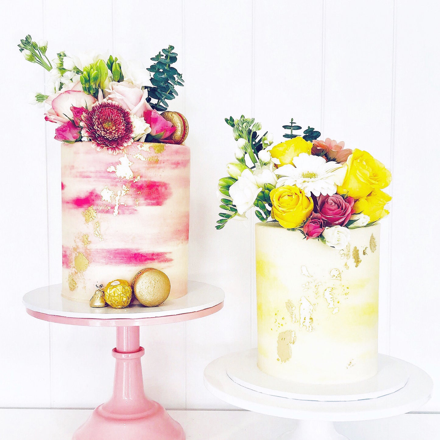 Water colour Floral Cake