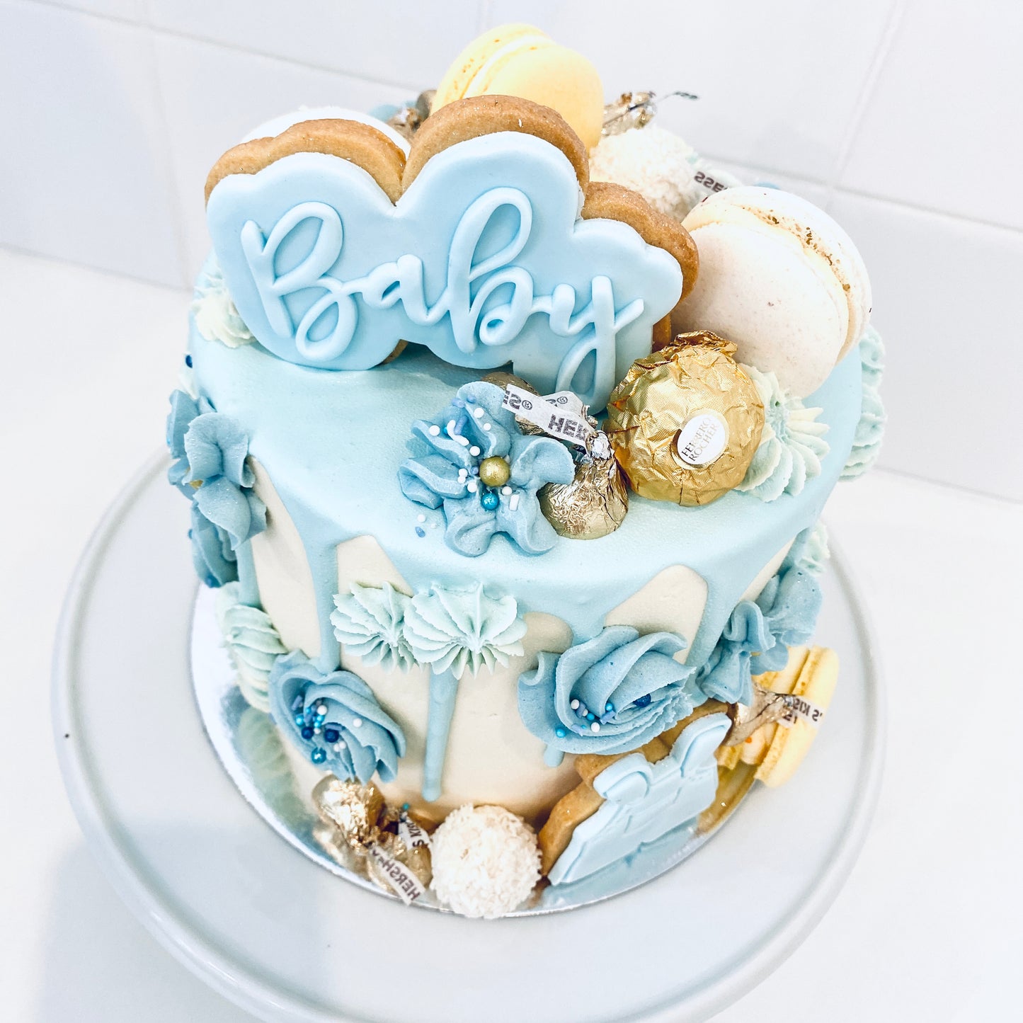 Baby Ruffles cake