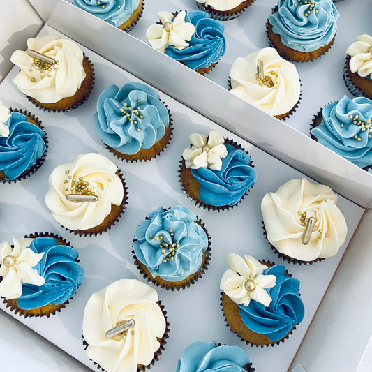 Mini floral Cupcakes